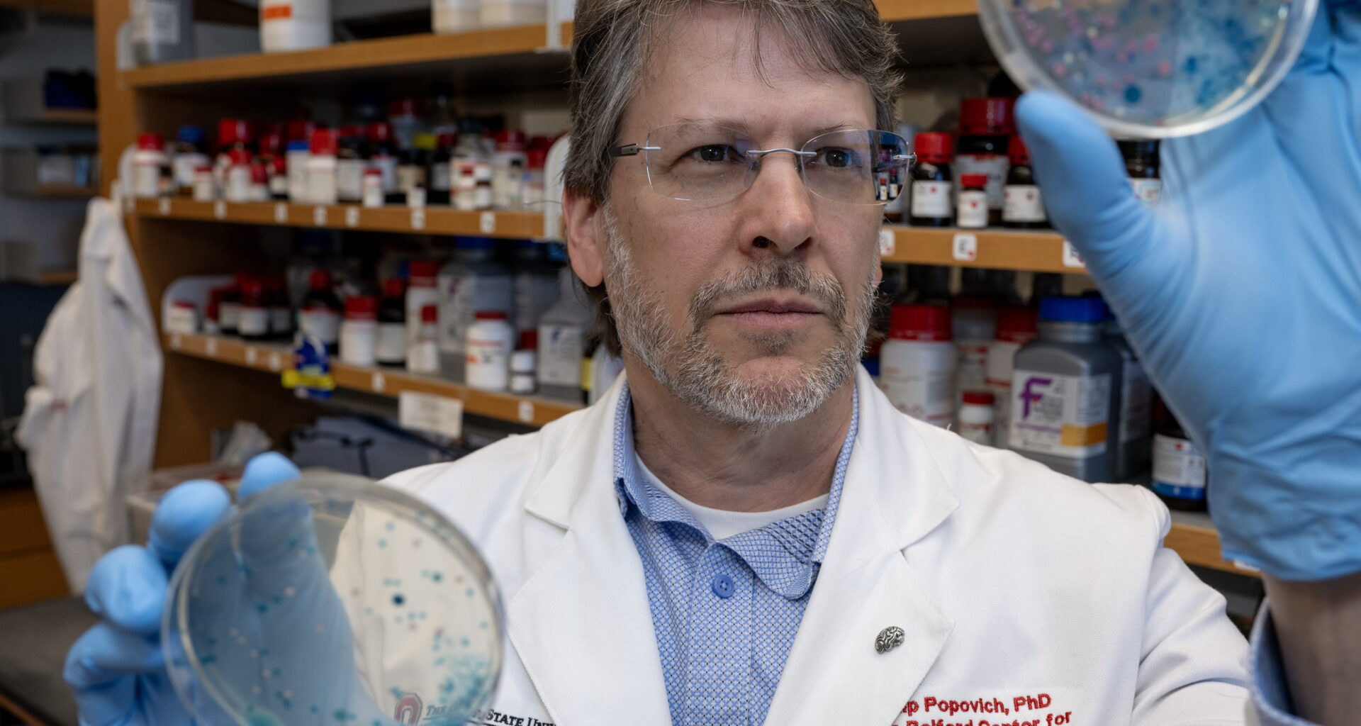 Phillip Popovich, PhD, professor and chair of neuroscience at The Ohio State University Wexner Medical Center and College of Medicine.
