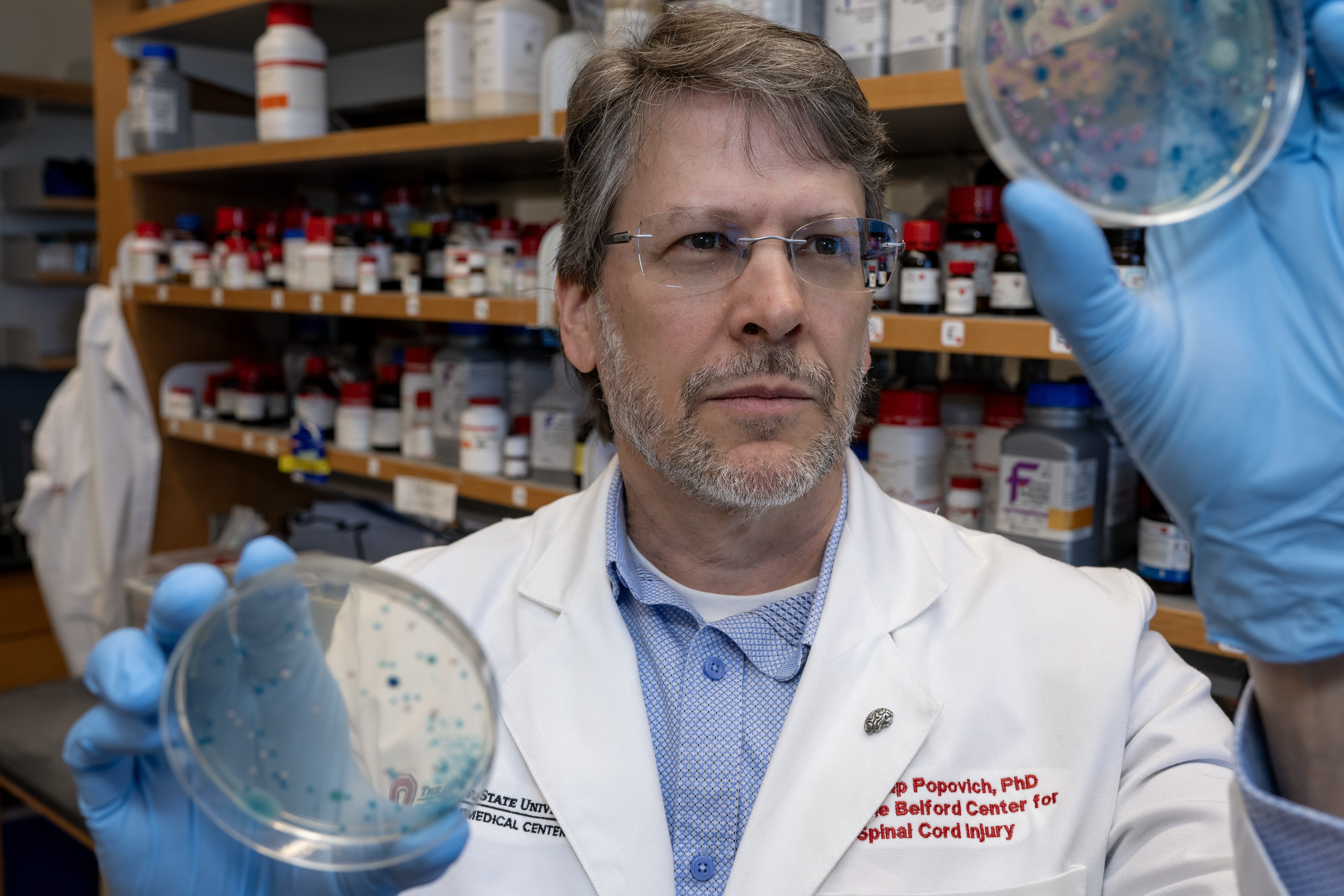 Phillip Popovich, PhD, professor and chair of neuroscience at The Ohio State University Wexner Medical Center and College of Medicine. 
