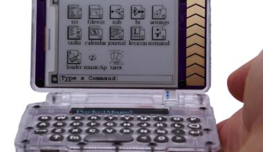 PocketMage: Distraction-free handheld PDA with e-paper & physical keyboard
