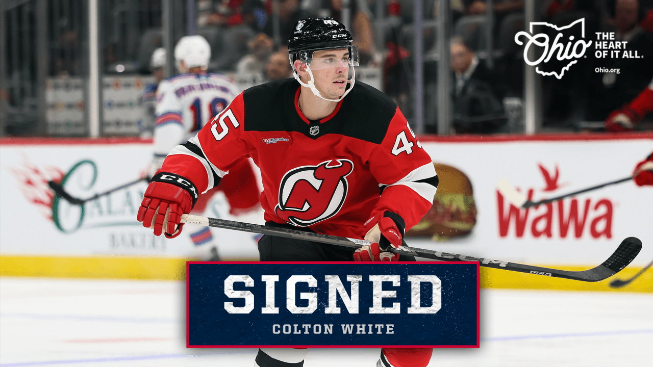Blue Jackets sign D Colton White to two-year, two-way contract