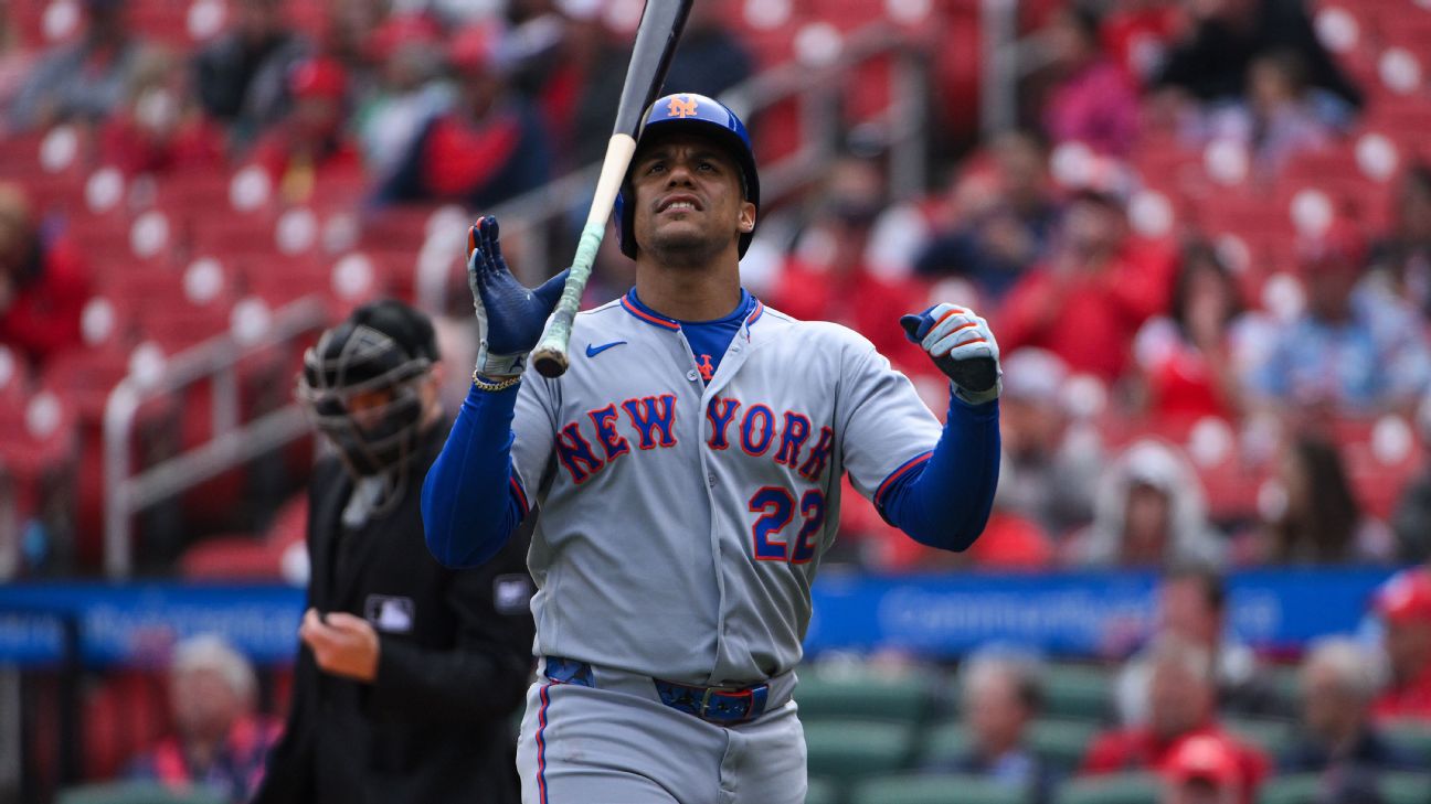 Mets' Juan Soto exits game with left calf soreness, set for MRI
