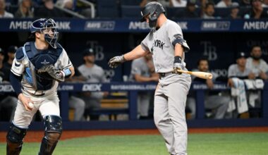 Yankees strike out 17 times vs. Rays for 2nd straight game