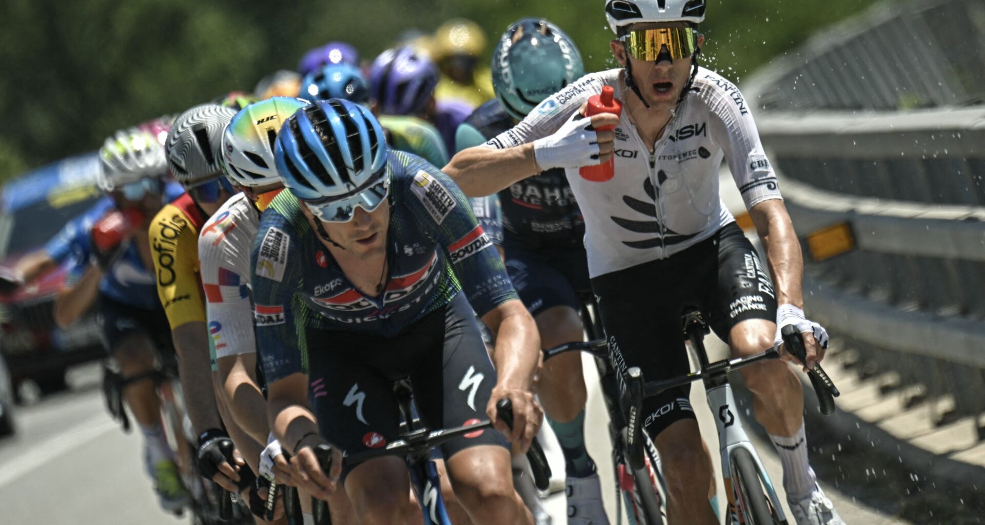 Tour de France stage 3 LIVE – Large break including Pedersen, Cort and Baudin finally gets away as Pyrenees finale approaches