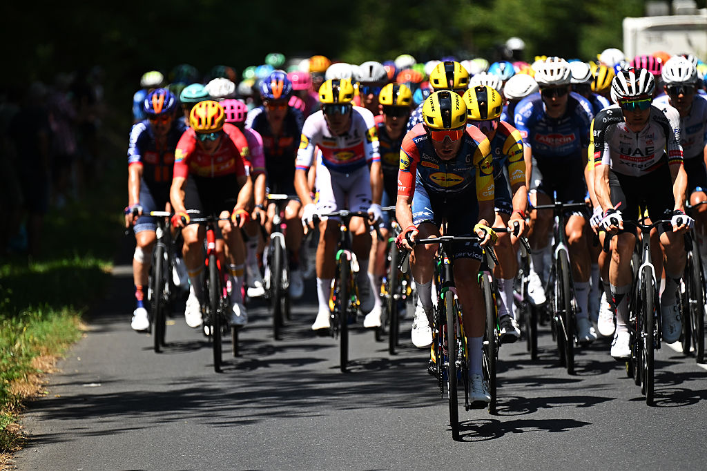Derek Gee-West of Canada and Team Lidl - Trek competes during the 113th Tour de France 2026, Stage 9 a 155.5km stage from Malemort to Ussel