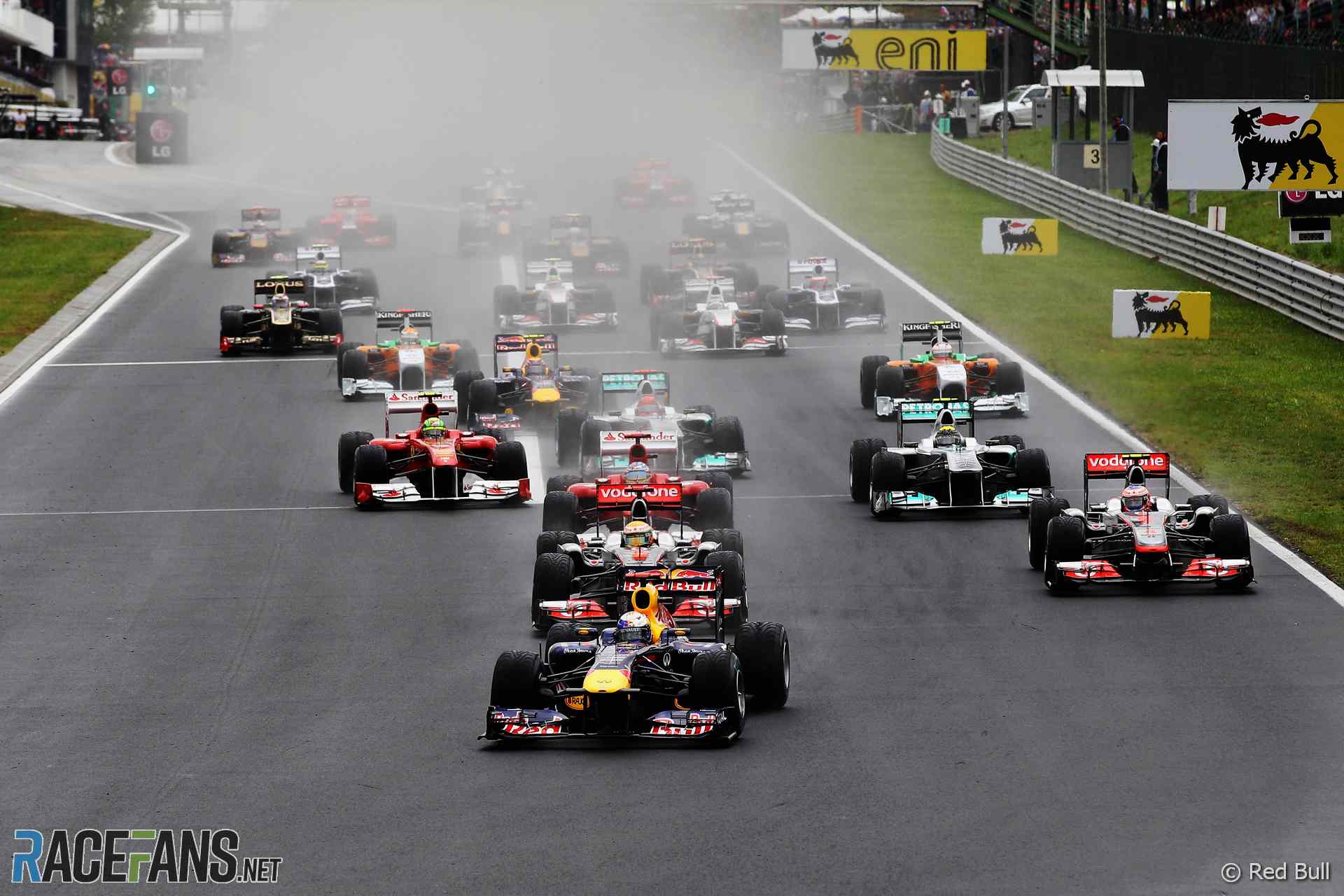 Start, Hungaroring, 2011
