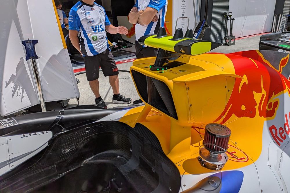 Racing Bulls car tech detail