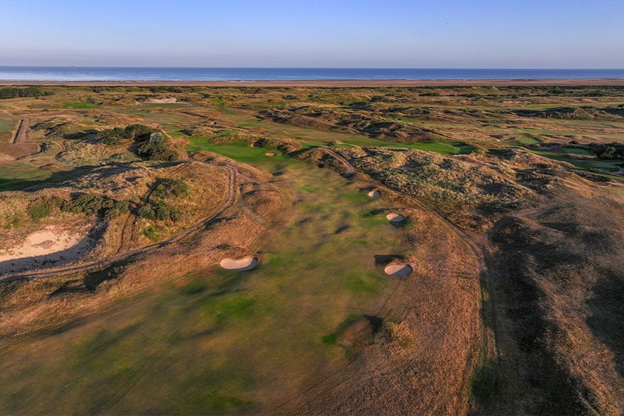 The 10th hole at Royal Birkdale, home of the 2026 Open Championship.
