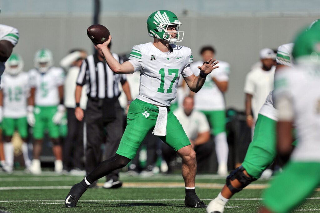 Saturday Scouting: 2027 Nfl Draft Profile – Drew Mestemaker 7 North Texas Qb Drew Mestemaker