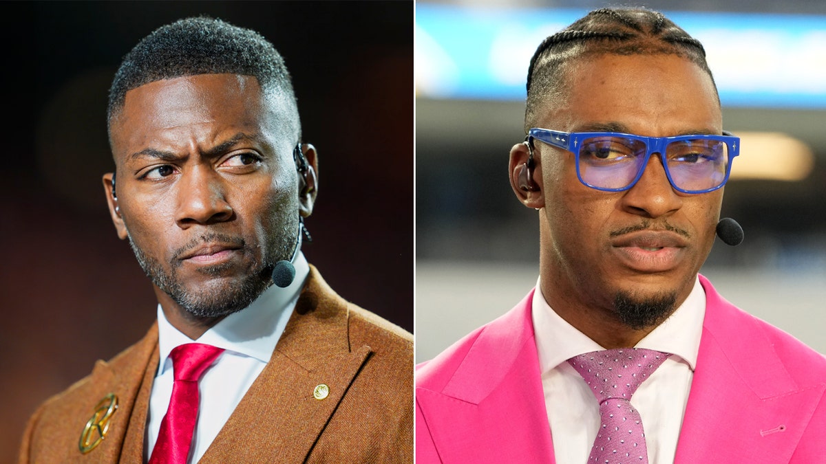 Ryan Clark and Robert Griffin III.