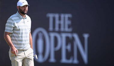 Scottie Scheffler at The Open at Royal Birkdale in 2026