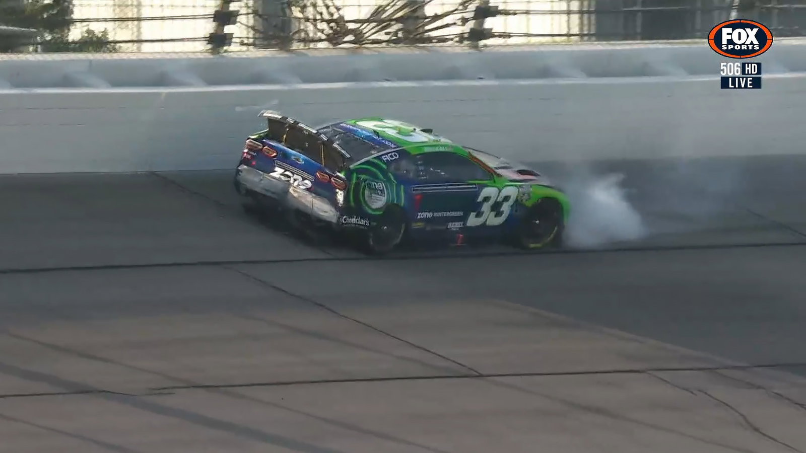 SVG denies intentionally wrecking rival at Chicagoland