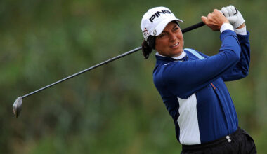 Sherri Steinhauer in action at the AIG Women