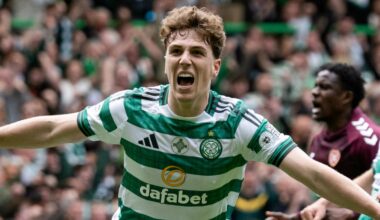 Celtic's Arne Engels is a target for West Ham