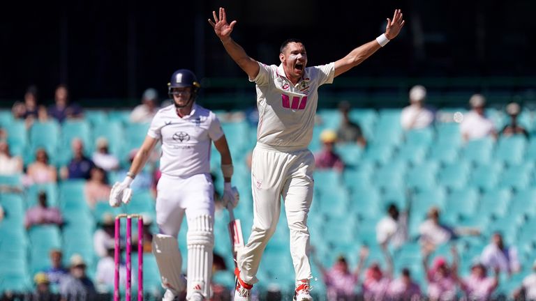 Scott Boland took 20 wickets in the winter Ashes series