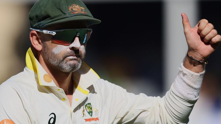 Nathan Lyon returns from a hamstring tear against England in last winter's Ashes to feature in Australia's Test squad to play Bangladesh
