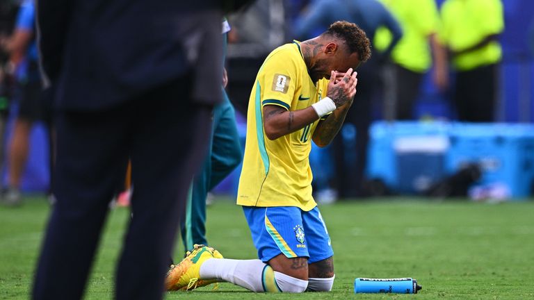 Neymar's penalty came too late for Brazil