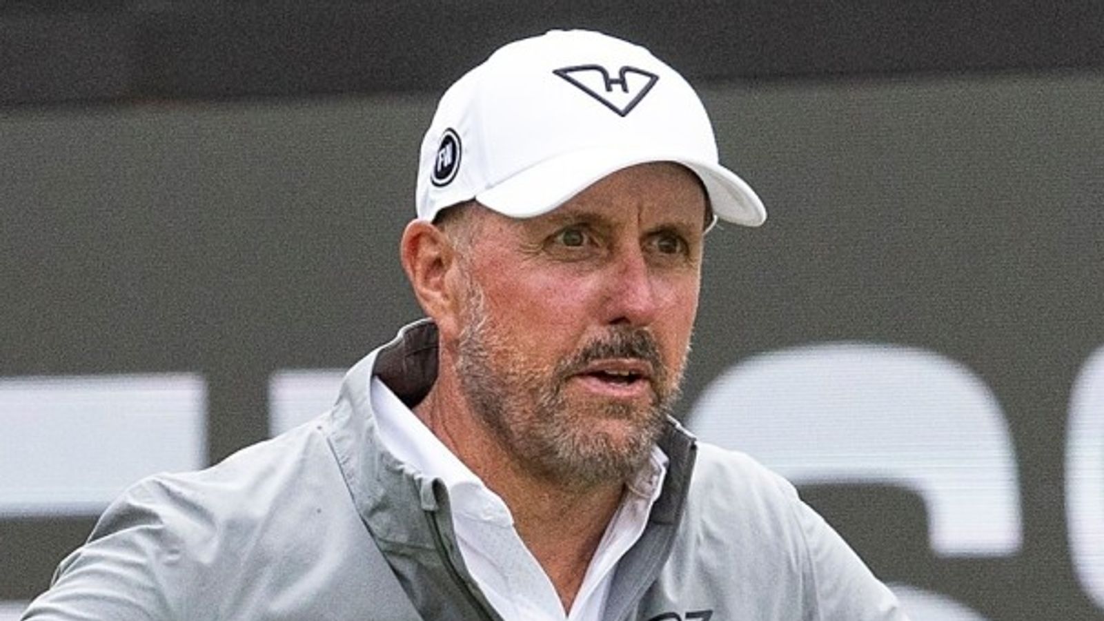 Captain Phil Mickelson of HyFlyers GC looks on from the 17th tee during the third round of LIV Golf South Africa at The Club at Steyn City on Saturday, March 21, 2026 in Midrand, South Africa. (Photo by Jon Ferrey/LIV Golf via AP)