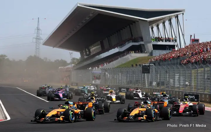start hungarian grand prix