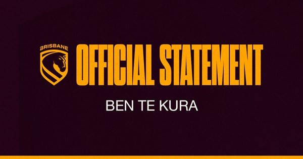 Club Statement: Ben Te Kura