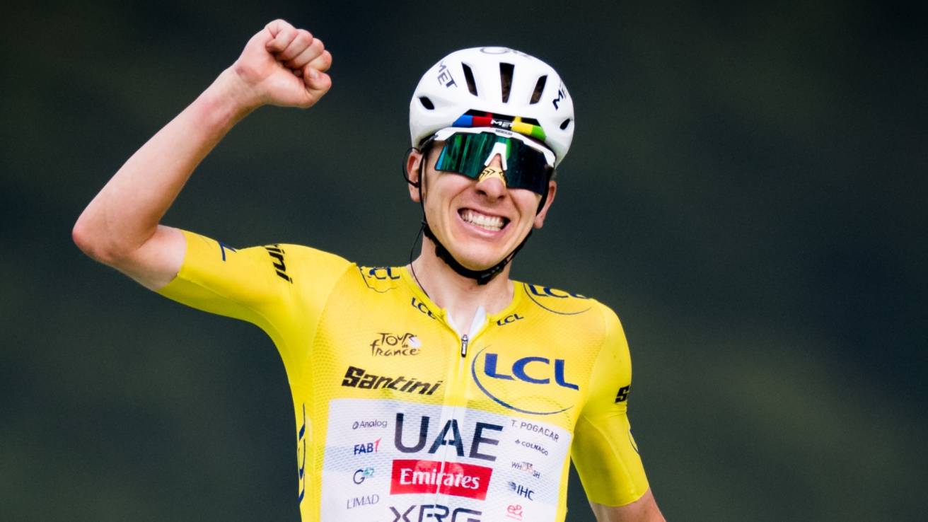 Pogačar unexpectedly wears Geelong brand in Tour de France win