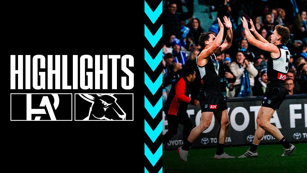 Highlights: Port Adelaide v North Melbourne