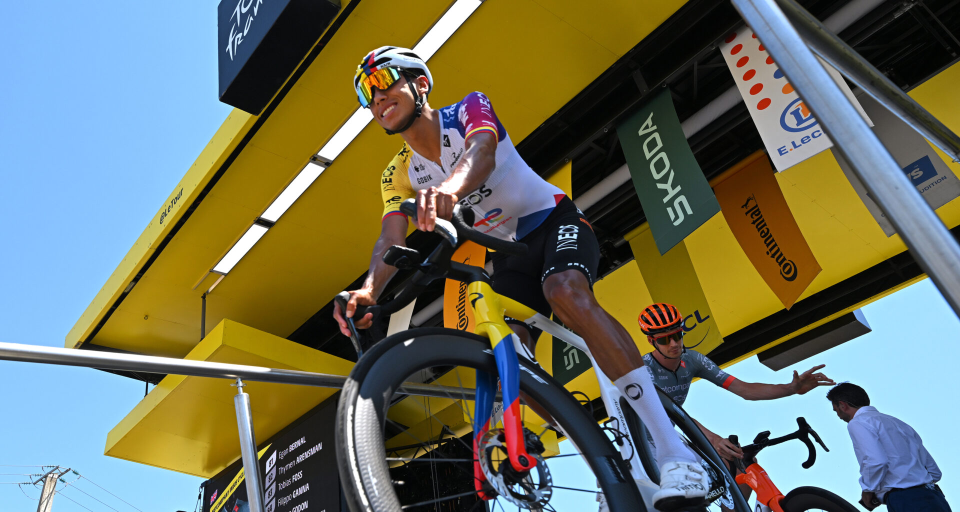 Bernal 15th after day of climbing