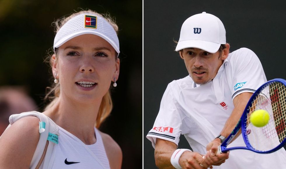 Tennis stars Katie Boulter and Alex de Minaur married in secret earlier this month