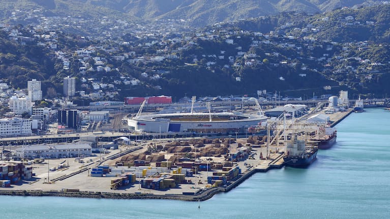The Cake Tin on Wellington's waterfront.