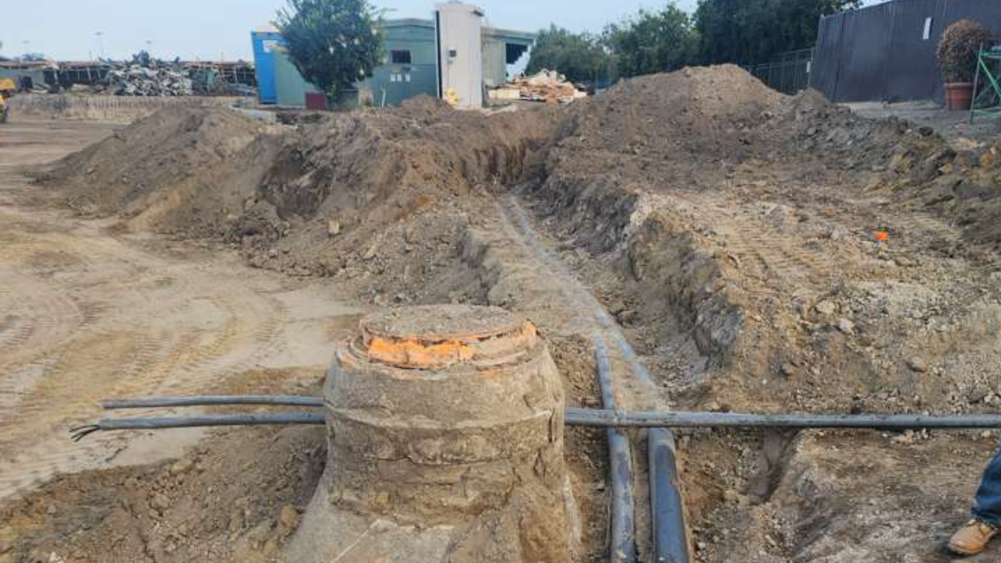 the-sewage-line-discovered-at-the-site