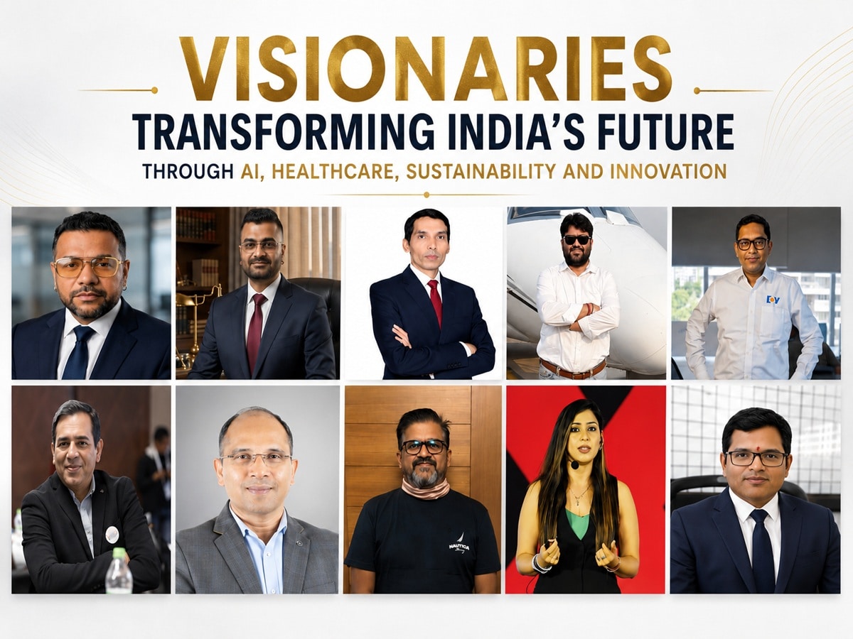 Visionaries transforming India’s future through AI, healthcare, sustainability and innovation
