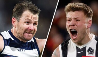 TEAMS: Cats rest veteran, Pies make call on star midfielder