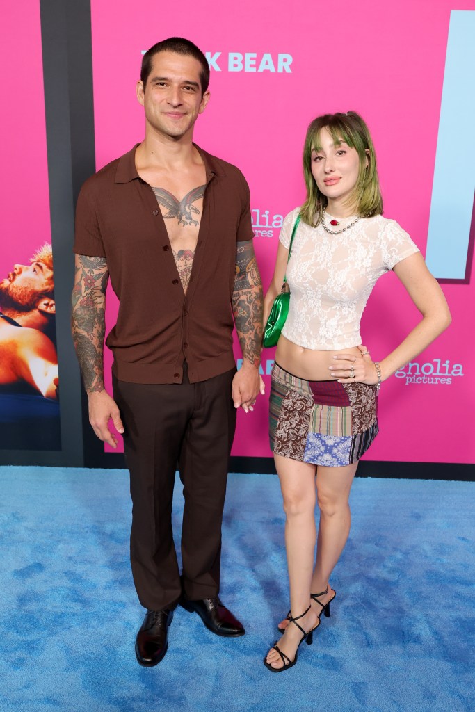 Tyler Posey and Phem at the premiere of "I Want Your Sex"