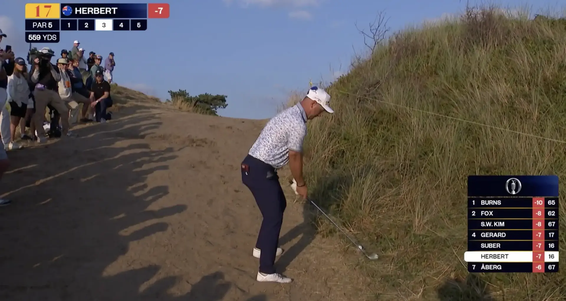 LIVE UPDATE: Is this one of the greatest recovery shots in golf history from Lucas Herbert?  – Australian Golf Digest