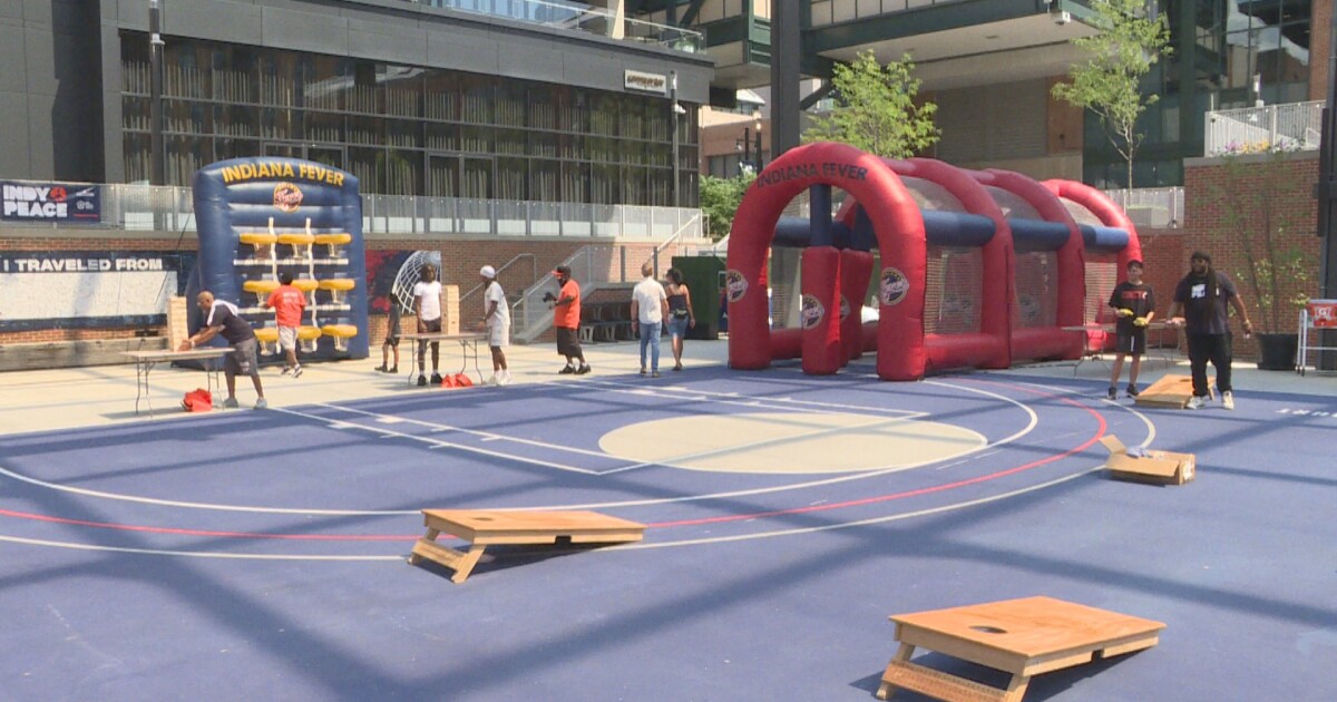 Peace on the Plaza: Community building through basketball