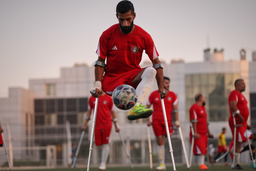 Syria’s first disability football tournament takes the field, in photos