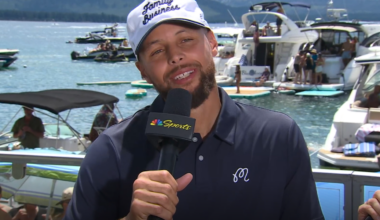 Steph Curry on his PGA Tour career prospects and LeBron possibly joining the Warriors
