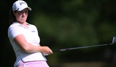 Lottie Woad earned her tour card at Evian last year; now she has her first major win in sight – Australian Golf Digest