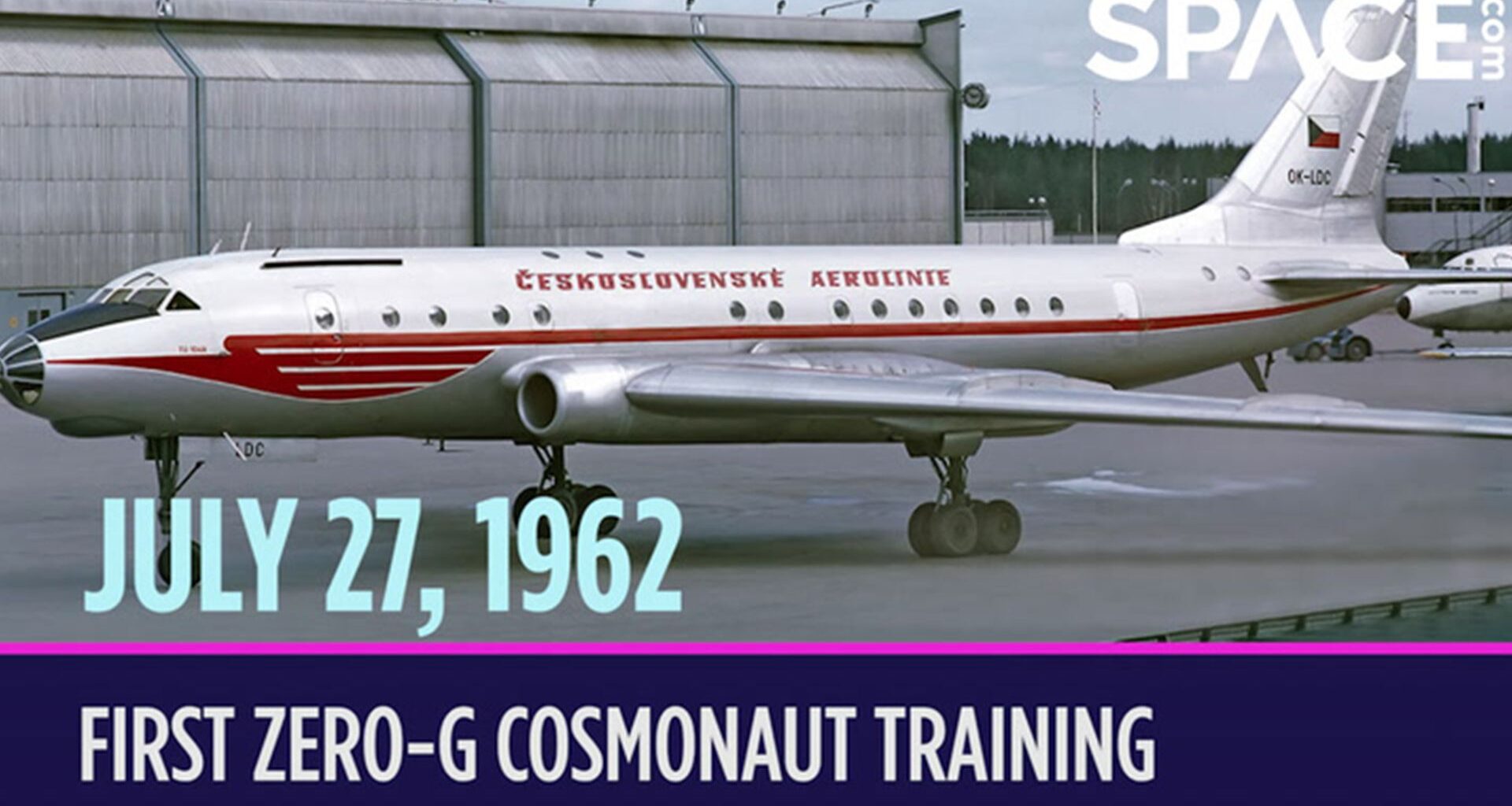 On this day in space! July 27, 1962: The 1st zero-g cosmonaut training flight takes off on a Soviet jetliner