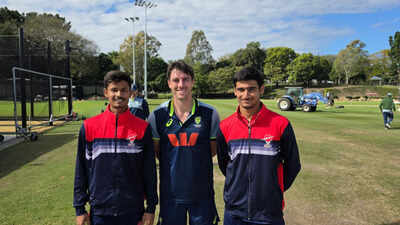 Cummins, Starc, Hazlewood and priceless lessons: Abhishek Moond and Vasudev Prasad Singh soak in Australia's fast-bowling culture