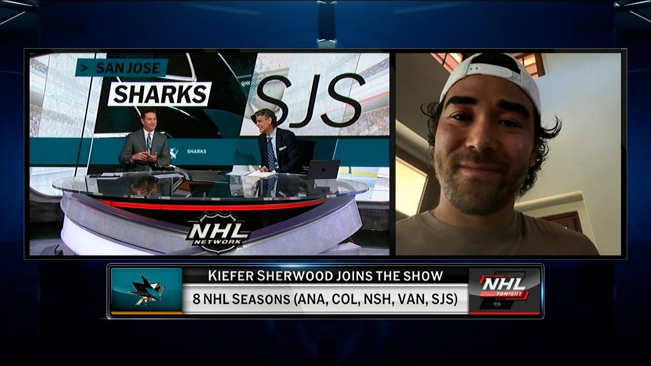 NHL Tonight: Kiefer Sherwood on Sharks transition