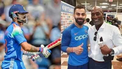 IND vs ENG 2nd ODI: Virat Kohli equals Viv Richards with another ODI half-century against England