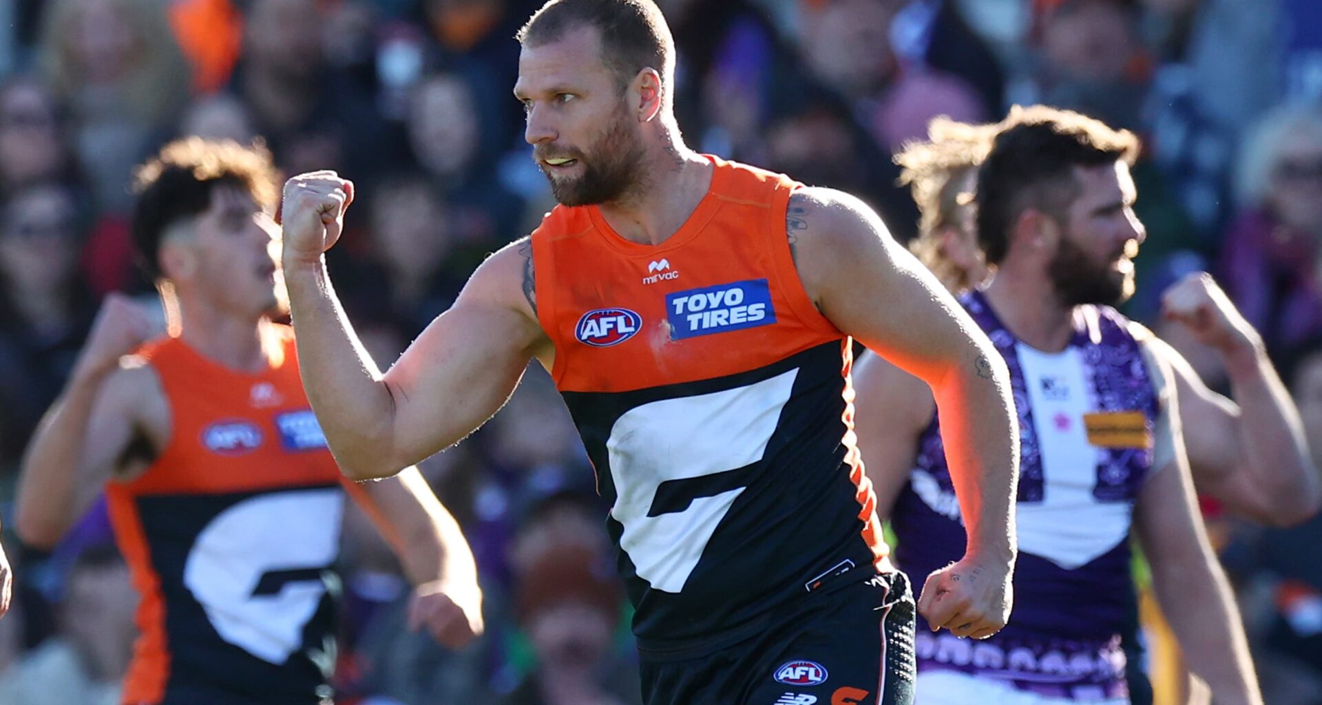 Giant boilover! 'The Package' delivers as GWS ends Freo's winning run