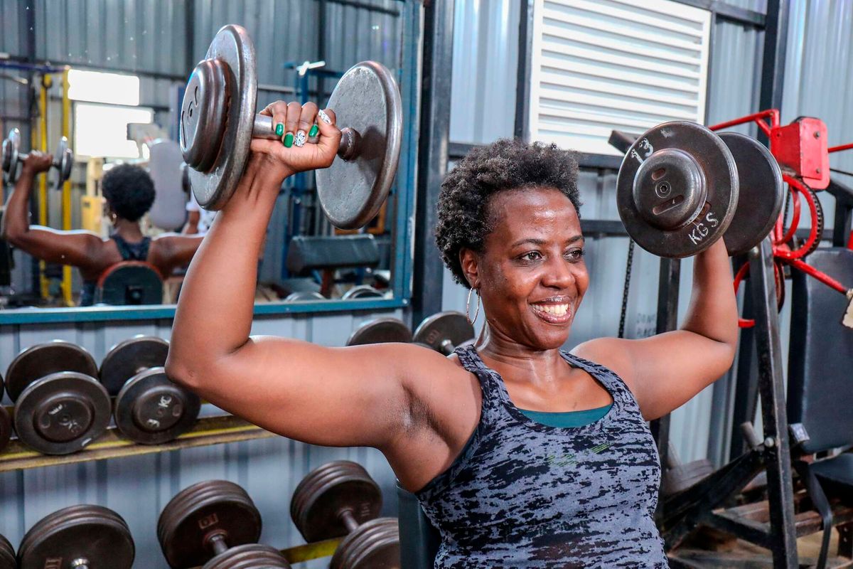 At nearly 50, she's still pushing her body to new limits and it’s paying off
