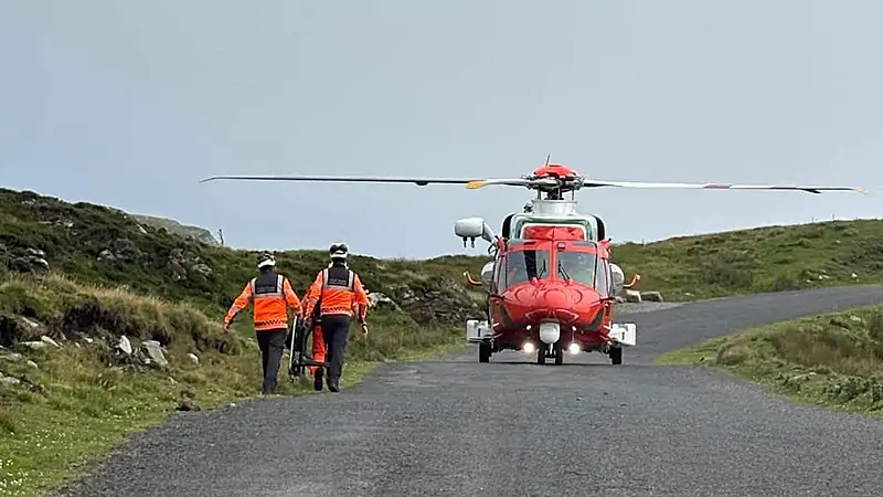 Walker rescued after suffering fall on Sliabh Liag