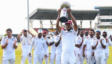 Windies draw second Test, win first series in three years