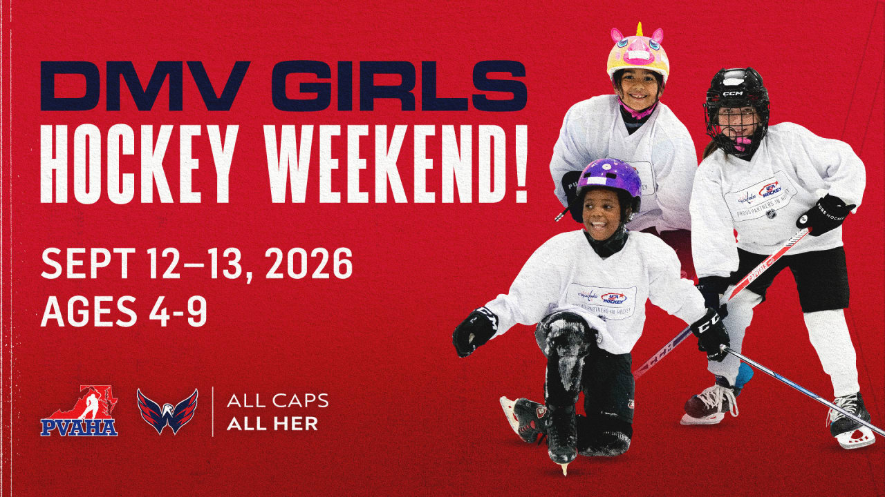 Registration Now Open for DMV Girls Hockey Weekend, Taking Place at 16 Local Hockey Rinks on Sept. 12-13