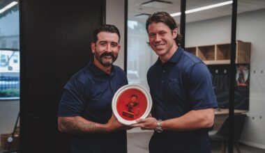 PHOTOS: Cal Clutterbuck and Matt Martin Film Islanders Schedule Release Video Presented by JetBlue