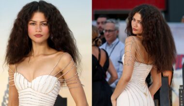 Zendaya wears Tamara Ralph at the "Spider-Man: Brand New Day" premiere on July 29 in London.