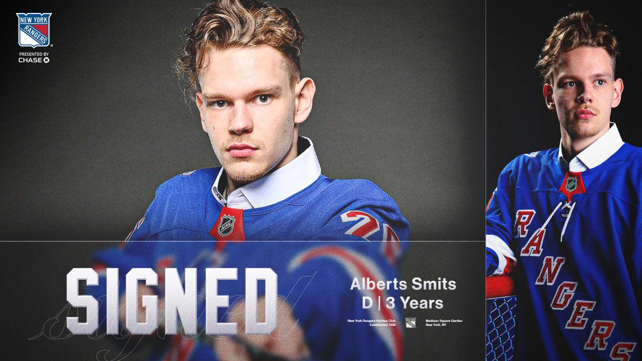 Rangers Agree to Terms with Alberts Smits