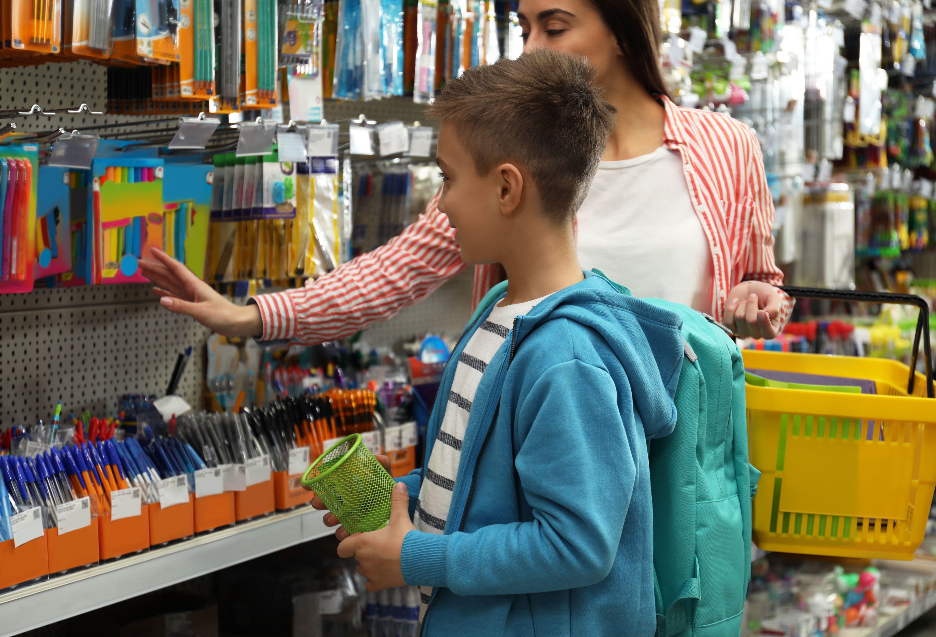 Every school should have a handbook with a list of supplies that the children need each term, Seal says